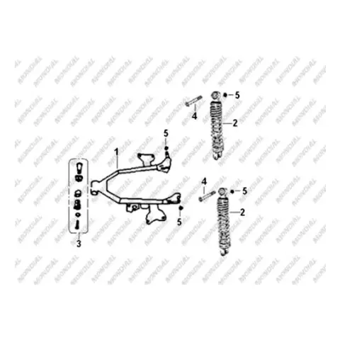 Mondial Es-2 Ön Fren Çekme Levyesi – 3. fotoğraf