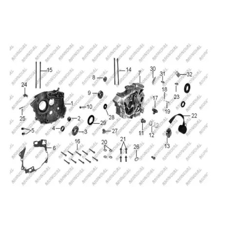 Mondial 100 Loyal (2013) Rondela (12X20X2)