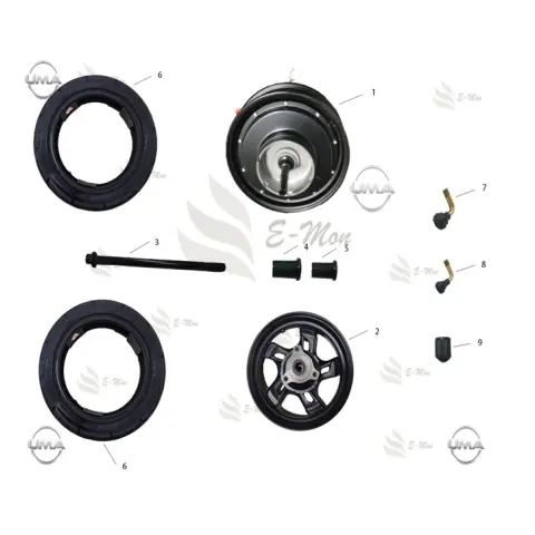 Mondial 100 Loyal (2013) Dış Lastik (3.50-10) (Tubeless)