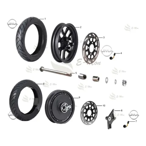 Mondial 100 NT Turkuaz Dış Lastik (90/90-12) (Tubeless) – 3. fotoğraf