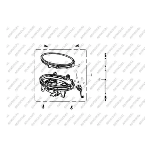 Mondial 100 RT (2015) Gösterge Paneli Komple – 3. fotoğraf