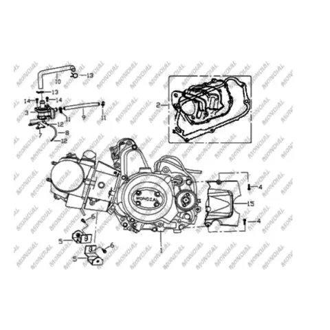 Mondial 125 KV Katalizör – 2. fotoğraf