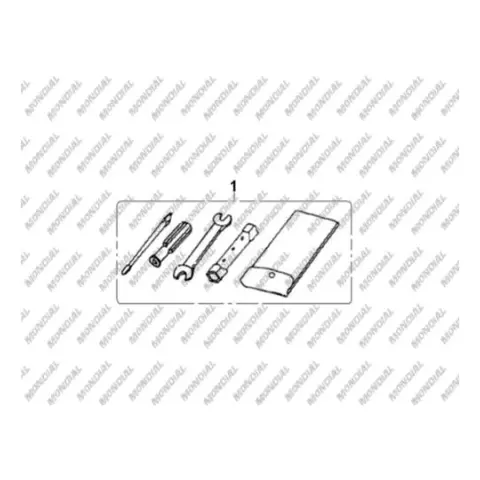 Mondial 125 UPM - Pizza Civata M10X1.25X25 (Din 6921) – 2. fotoğraf