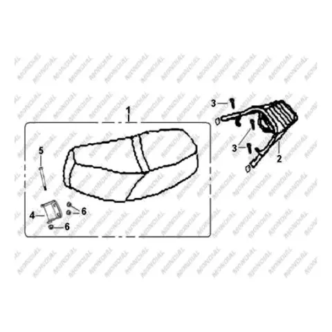 Mondial 125 UPM - Pizza Sele Menteşesi – 2. fotoğraf