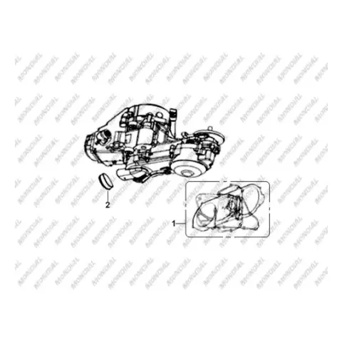 Mondial 125 URT (RT) Conta Takımı (125CC) – 3. fotoğraf