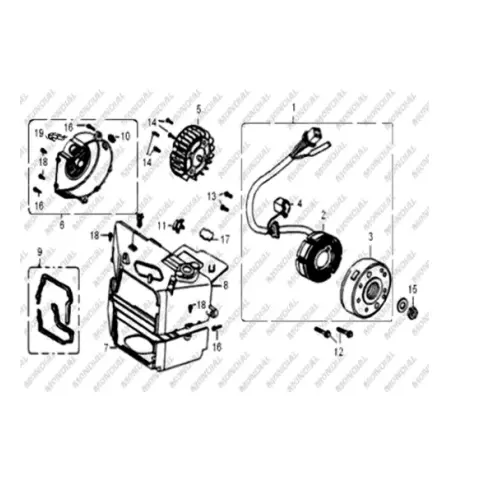 Mondial 125 ZN Rotor – 3. fotoğraf