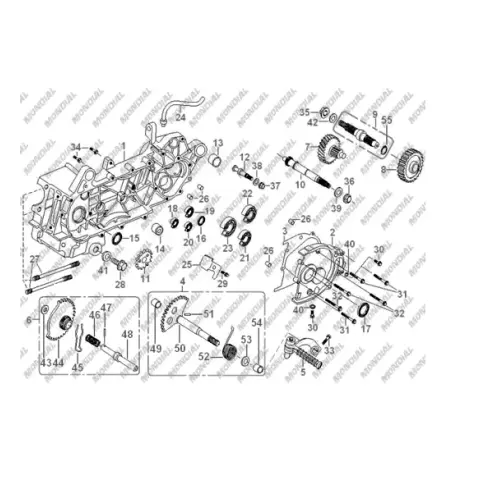Mondial 150 ZC Avare Dişli Yayı – 3. fotoğraf