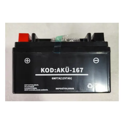 Mondial 50 ZNU Ec Akü 12V 7A (151X85X96/2.8KG)