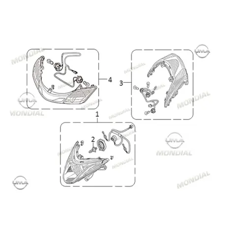 Mondial Fury 110 E5+ Arka Stop Komple – 3. fotoğraf