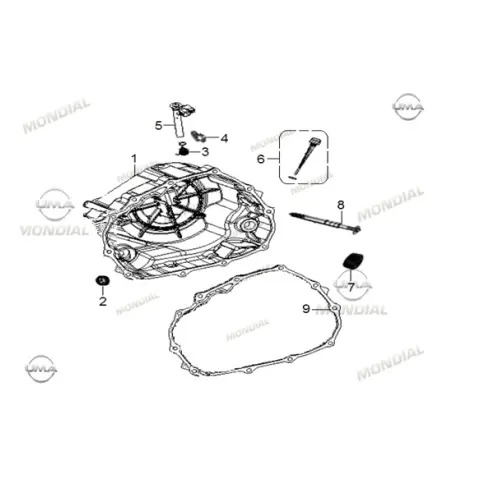 Mondial 100 MG Prince (2014) Debriyaj Ayırma Kolu Yay Tutucu – 3. fotoğraf