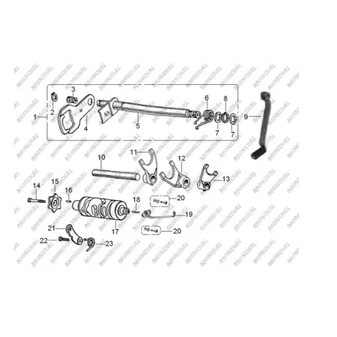 Mondial 100 MG Sport Vites Çatalı Mili – 2. fotoğraf