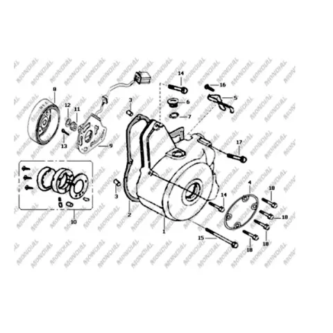 Mondial 100 Ugk Sol Dekoratif Kapak
