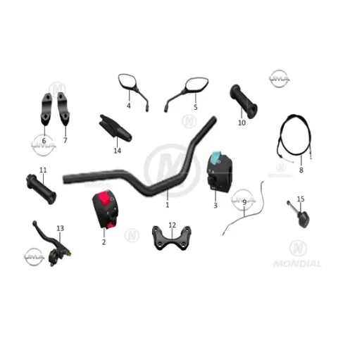 Mondial 125 Drift L E5+ Gaz Teli (2023)