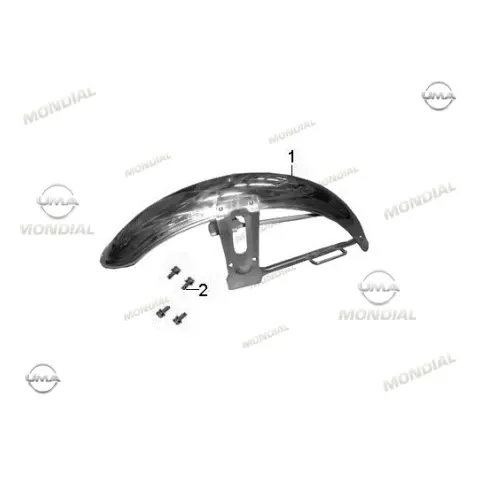 Mondial 125 MG Sport Civata M6X1X12 (Din 931) – 2. fotoğraf
