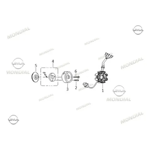 Mondial 125 MH Minor (2017) Rotor (2017) – 2. fotoğraf