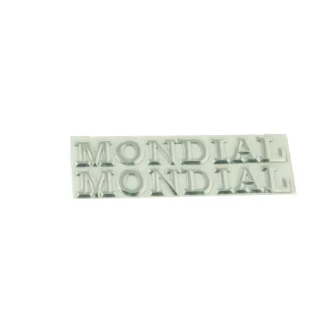 Mondial 125 Ukt (KT) Benzin Deposu Yan Amblemi Takım