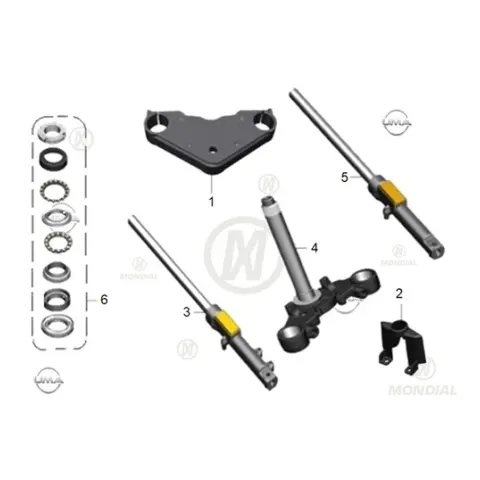 Mondial 150 KN Furs Takımı Komple – 3. fotoğraf