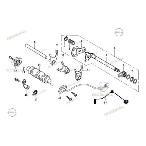 Mondial 150 MCX Roadracerx Senkromenc – 1. fotoğraf