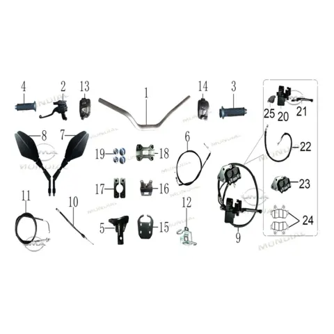 Mondial 150 MR Vulture Civata Kapağı – 3. fotoğraf
