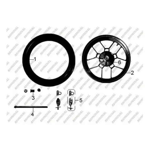 Mondial 180 Z-One S Kaplin Lastiği – 3. fotoğraf