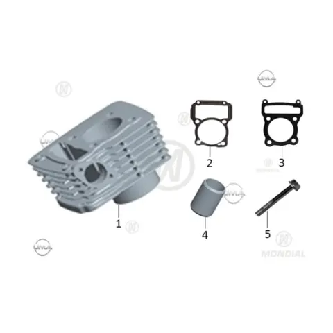 Mondial KD 125 F Silindir Alt Conta – 3. fotoğraf