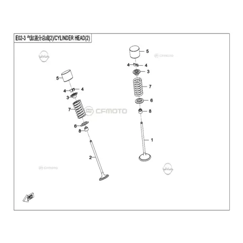 Mondial SD 650-T Supap Ayar Simi T=3.96 – 3. fotoğraf