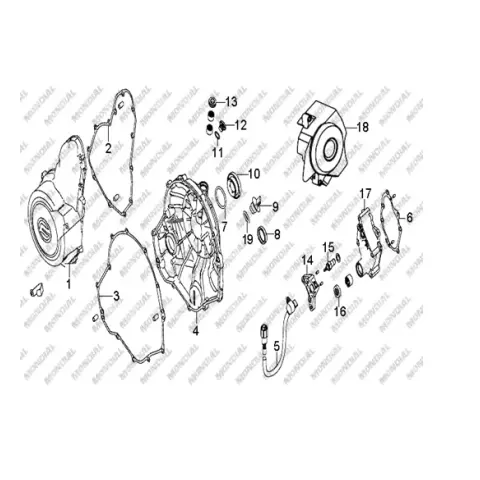 Mondial SD 650-T Şanzıman Kapağı – 2. fotoğraf