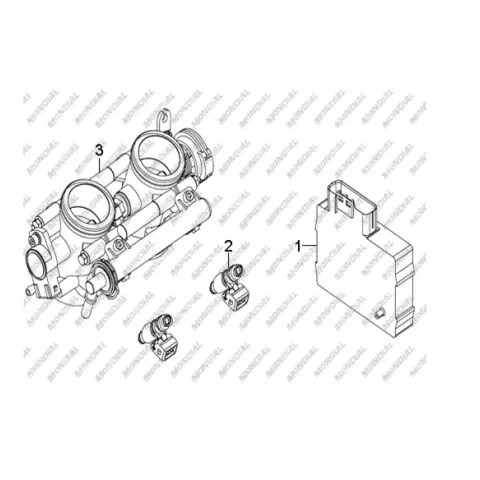 Mondial SD 650-T ECU