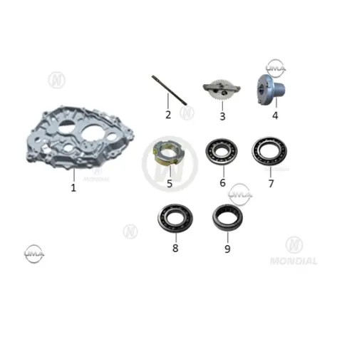 Mondial Vulture 125 İ Yağ Pompası Komple