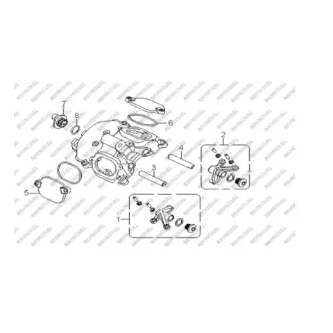 Mondial Terracross 625 O-Ring 18X2.5 – 3. fotoğraf