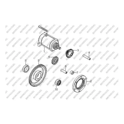 Mondial Terracross 625 Yağ Keçesi 22X38X7 – 3. fotoğraf