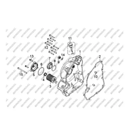 TVS Apache RTR 200 4V E5+ O-Ring 53.6X2.4