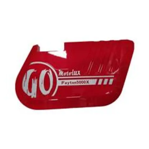 Motolux Fayton 5000 X Yolcu Sele Altı Panel Kırmızı Sol