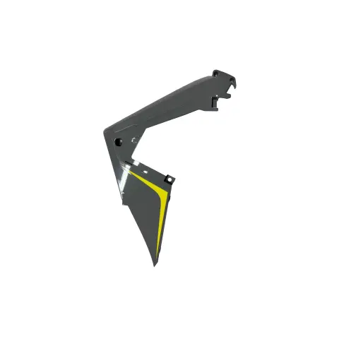 Motolux MW46 (125 CC) Diz Rüzgarlığı Sarı / Füme Sağ