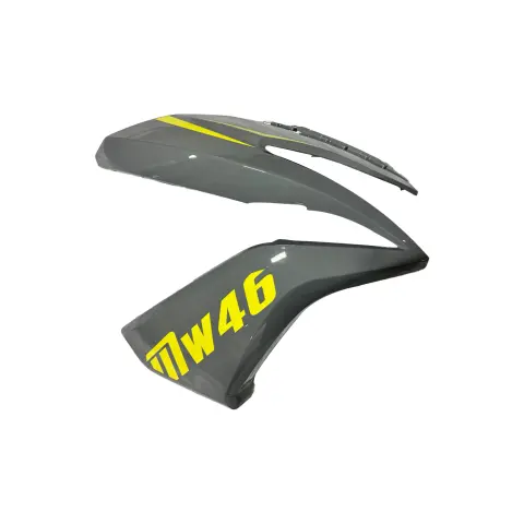 Motolux MW46 (125 CC) Ön Panel Sarı / Füme Sağ