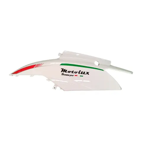 Motolux Nirvana Pro (49 CC) Sele Altı Panel Beyaz Sol