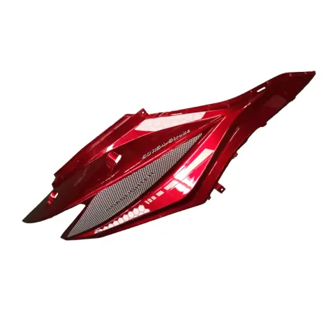 Motolux Rossi RS (49 CC) Sele Altı Panel Sağ-(Kırmızı Beyaz Çizgi)