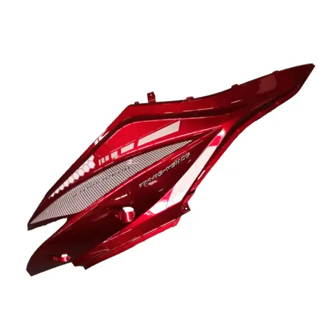 Motolux Rossi RS (49 CC) Sele Altı Panel Sol-(Kırmızı Beyaz Çizgi)