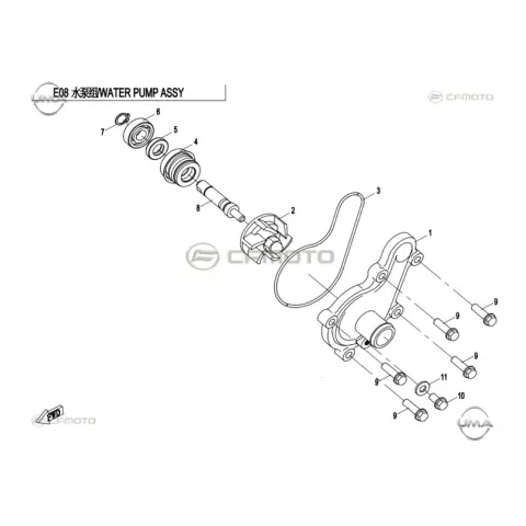 CFMoto CF550 6L (AU) Devir Daim Mili – 3. fotoğraf