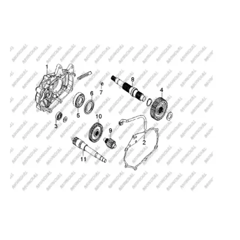 CFMoto CF110AY10 Rulman 6201 – 2. fotoğraf