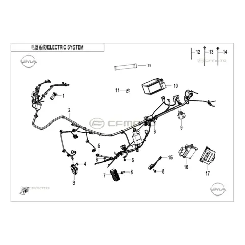 CFMoto CF250DUAL (CF250GY-H) Regulator