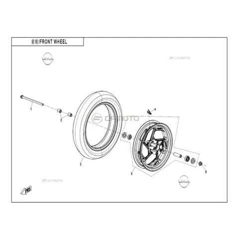 CFMoto Zeeho AE8+ ZH5000DT Supap Ve Supap Kapağı