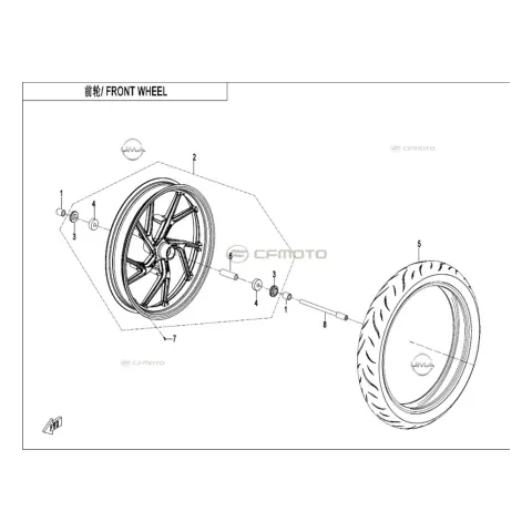 CFMoto 250NK E5 Yağ Keçesi – 3. fotoğraf