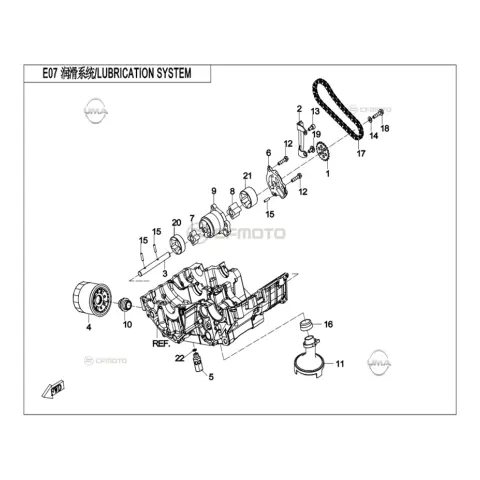 CFMoto 650MT E5 O-Ring 10X2