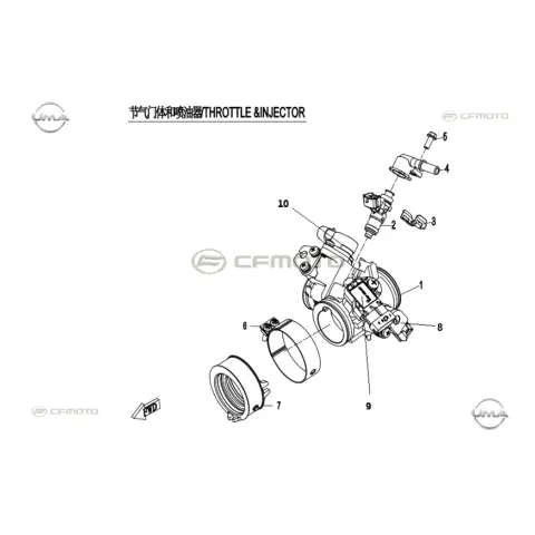 CFMoto CF 250-6 SR (EU 4) Enjektor – 2. fotoğraf