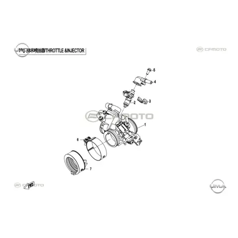 CFMoto CF 250-6 SR (EU 4) Enjektor – 3. fotoğraf