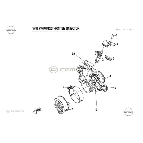 CFMoto CF 250-6 SR (EU 4) Motor Rolantı Hiz Sensörü