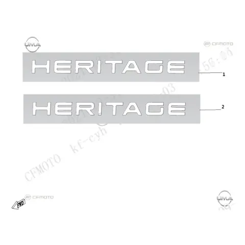 CFMoto CF 250CL (CF250-7) E5 Etiket (Heritage Sağ) (Siyah)