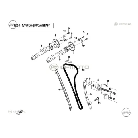 CFMoto CF MT 650 Lifter Tansiyoner – 3. fotoğraf