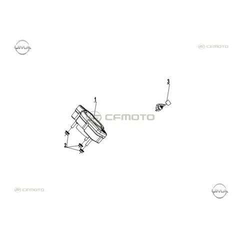 CFMoto CF NK 150 (ABS) Gösterge Paneli Komple (2018)